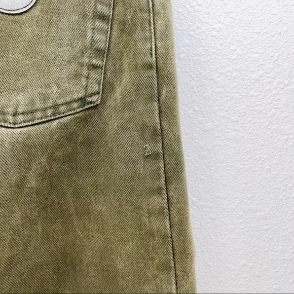 MOSCHINO Green super soft jeans relaxed straight pants joggers - Picture 9 of 10